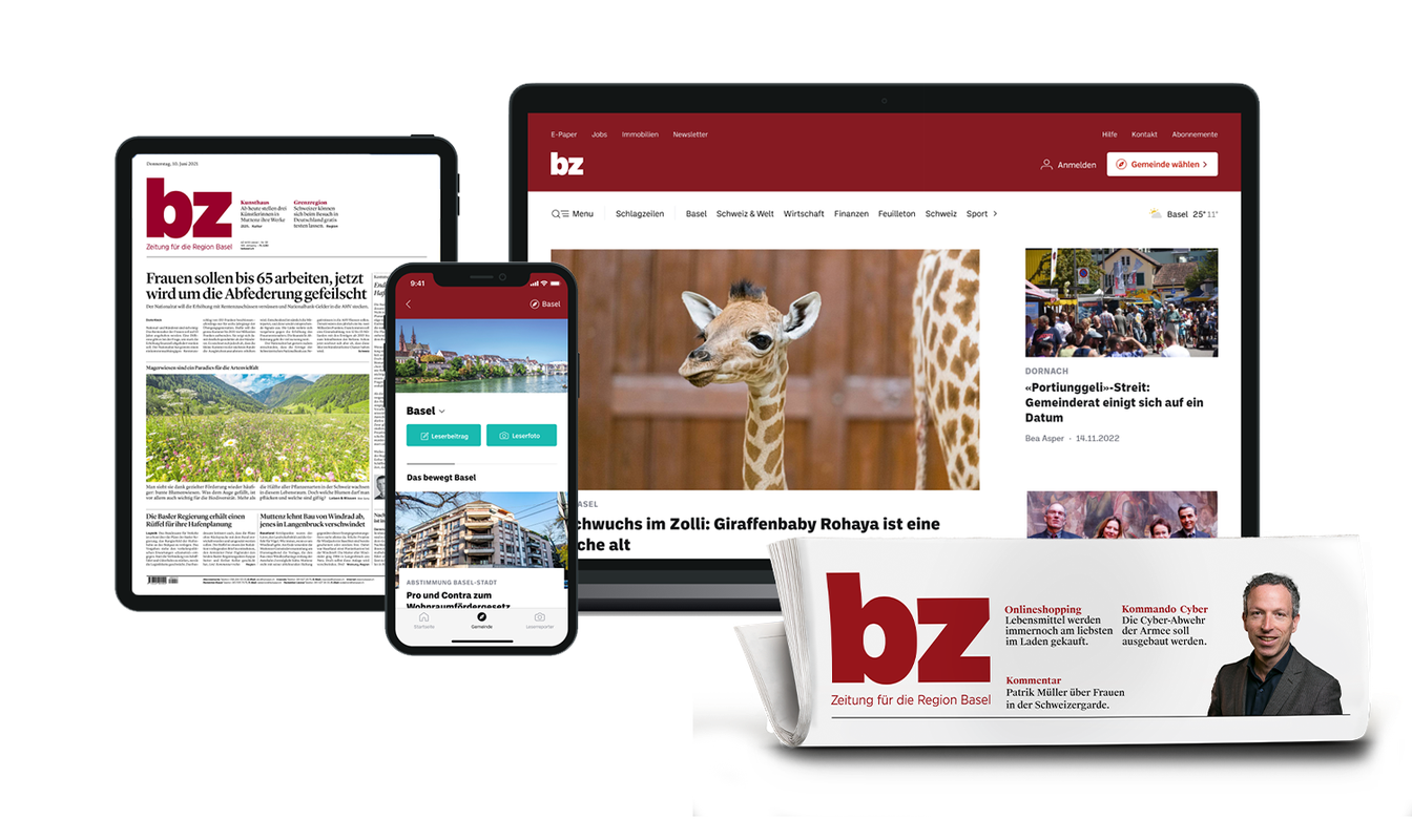 BZ - Zeitung für die Region Basel,    BZBASEL.CH