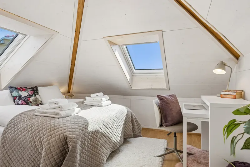Waterfront Penthouse – Rooftop, AC & Free Parking Am Schanzengraben
