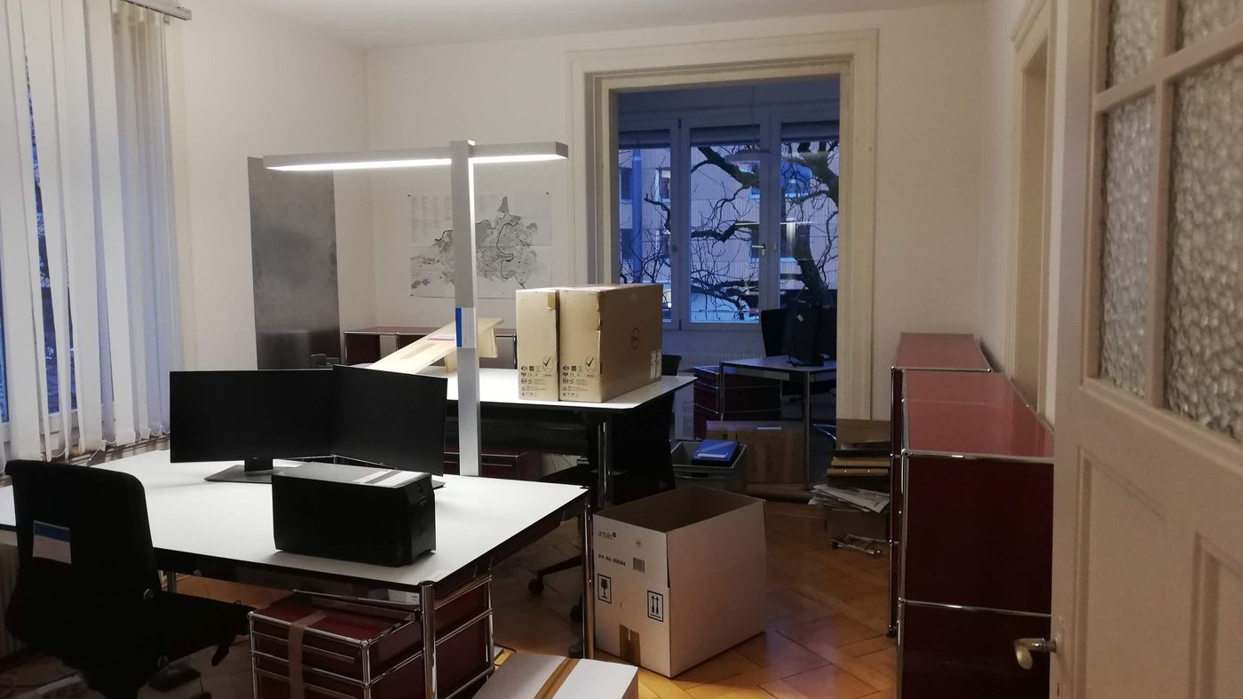 Hooray - we have a new office!