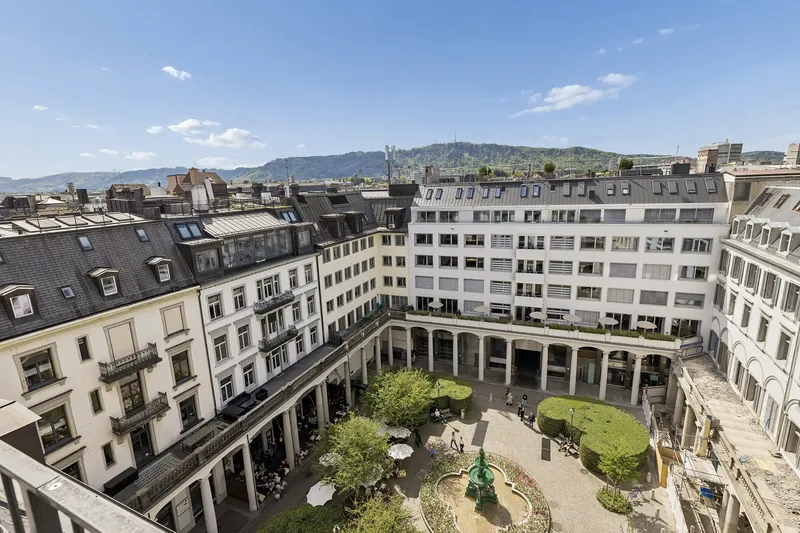 Ikon Penthouse – Rooftop, AC, Lake & Mountain View Fraumünsterstrasse