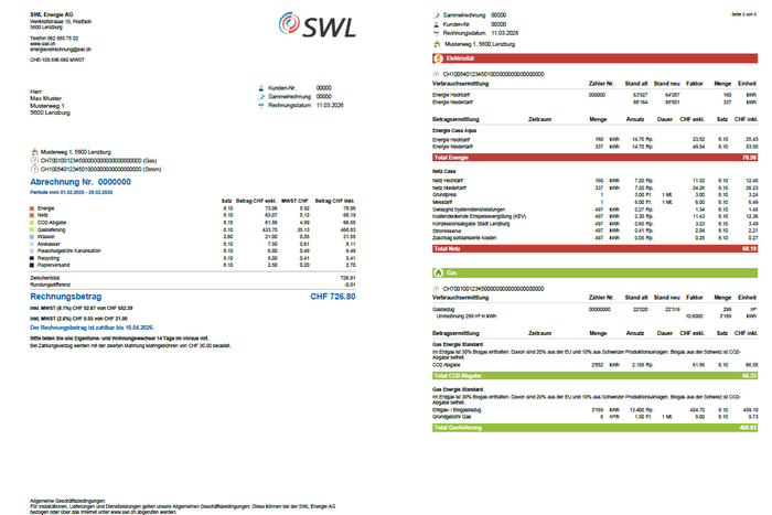 Unsere Rechnungen haben ein neues Layout