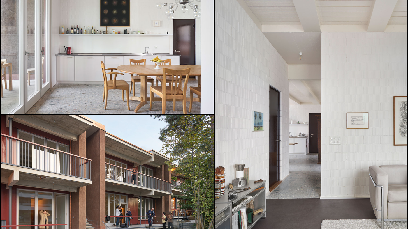 The house shows attitude - the odd man out on Zurich's Gold Coast