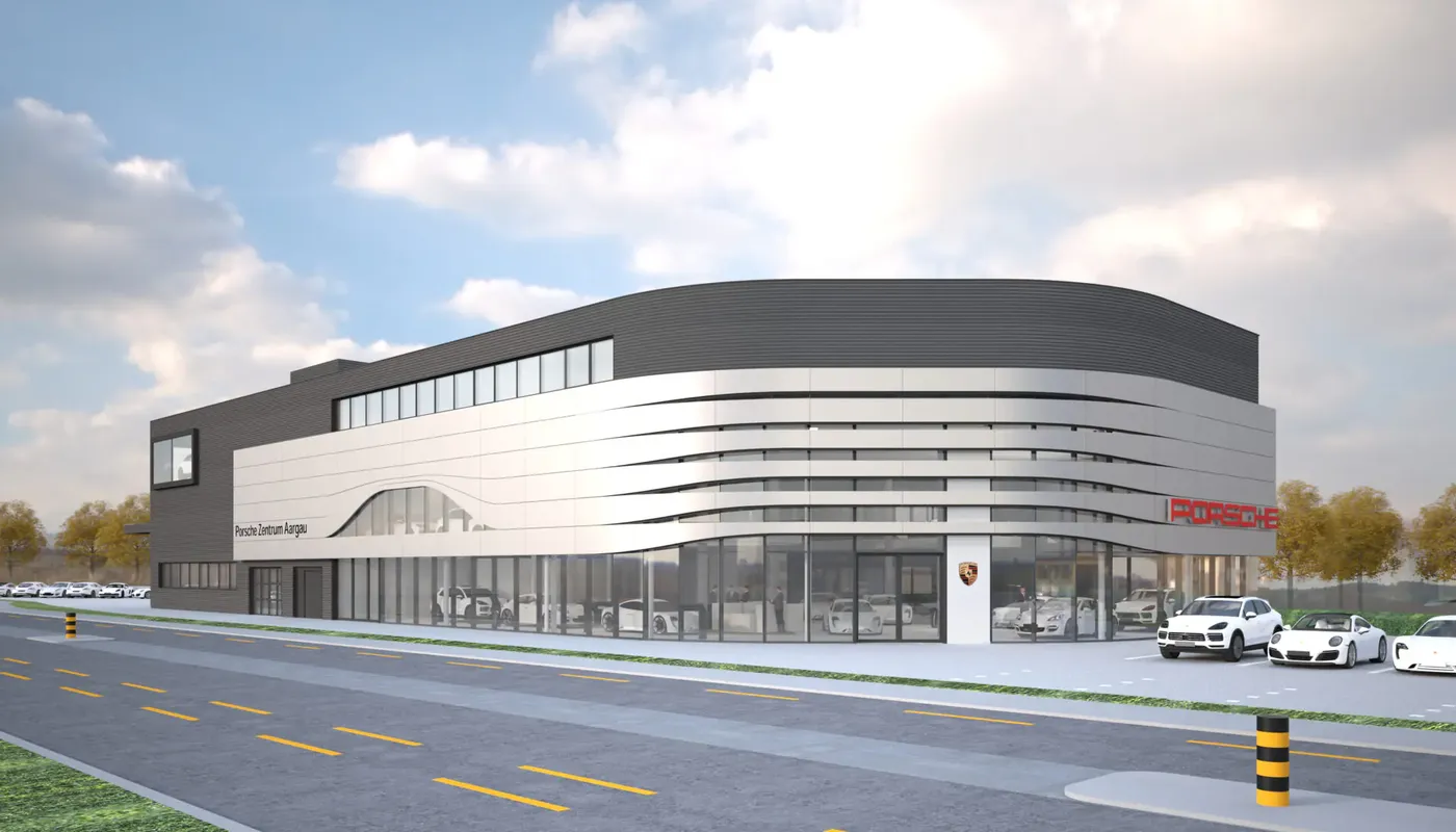 Neubau Porsche Zentrum Aargau