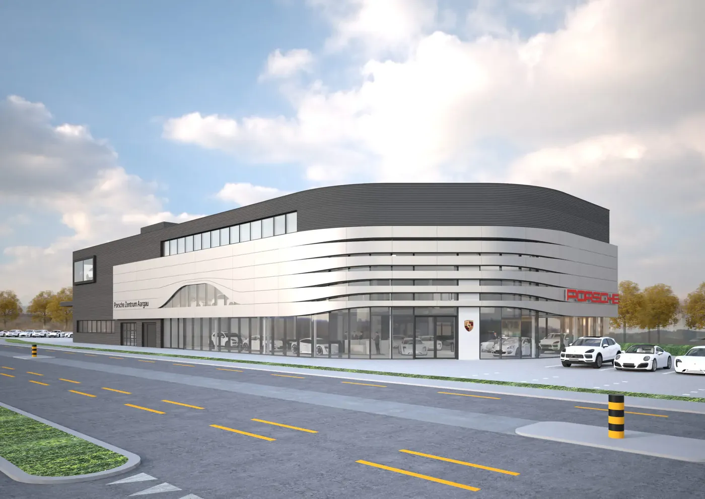 Neubau Porsche Zentrum Aargau