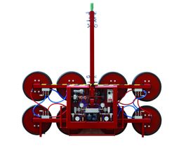 Palonnier à ventouses DKF 12V – Système de vacuum à deux circuits indépendants „P“ = 900kg