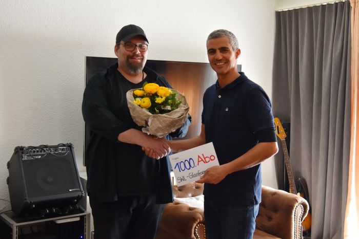 1000 Kundinnen und Kunden auf dem SWL-Glasfasernetz