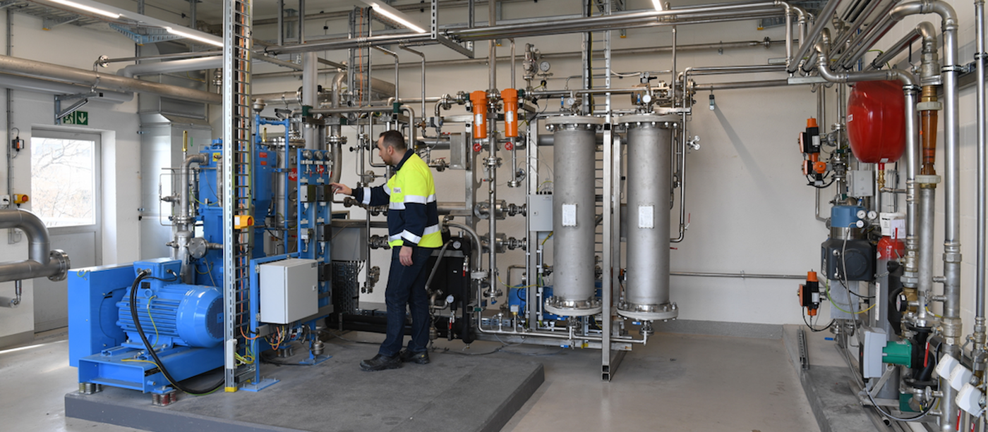Biogas-Aufbereitungsanlage offiziell eingeweiht