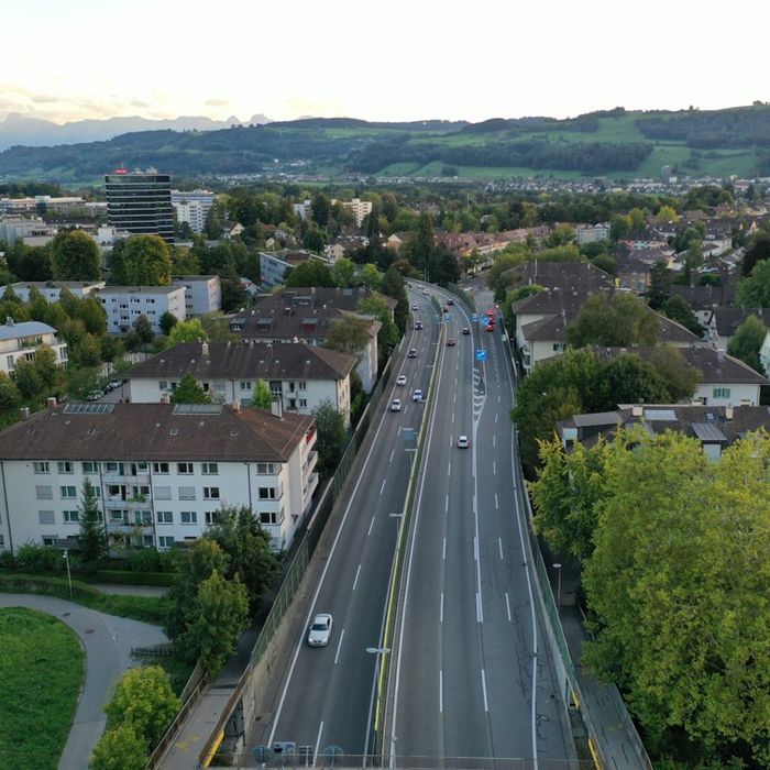 Tailor-made noise protection on the A6 in Bern Ostring