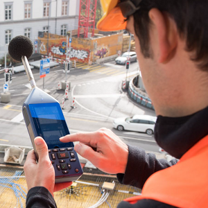 Baustellenlärm als Internet der Dinge (IoT) - Schulhausplatz Baden